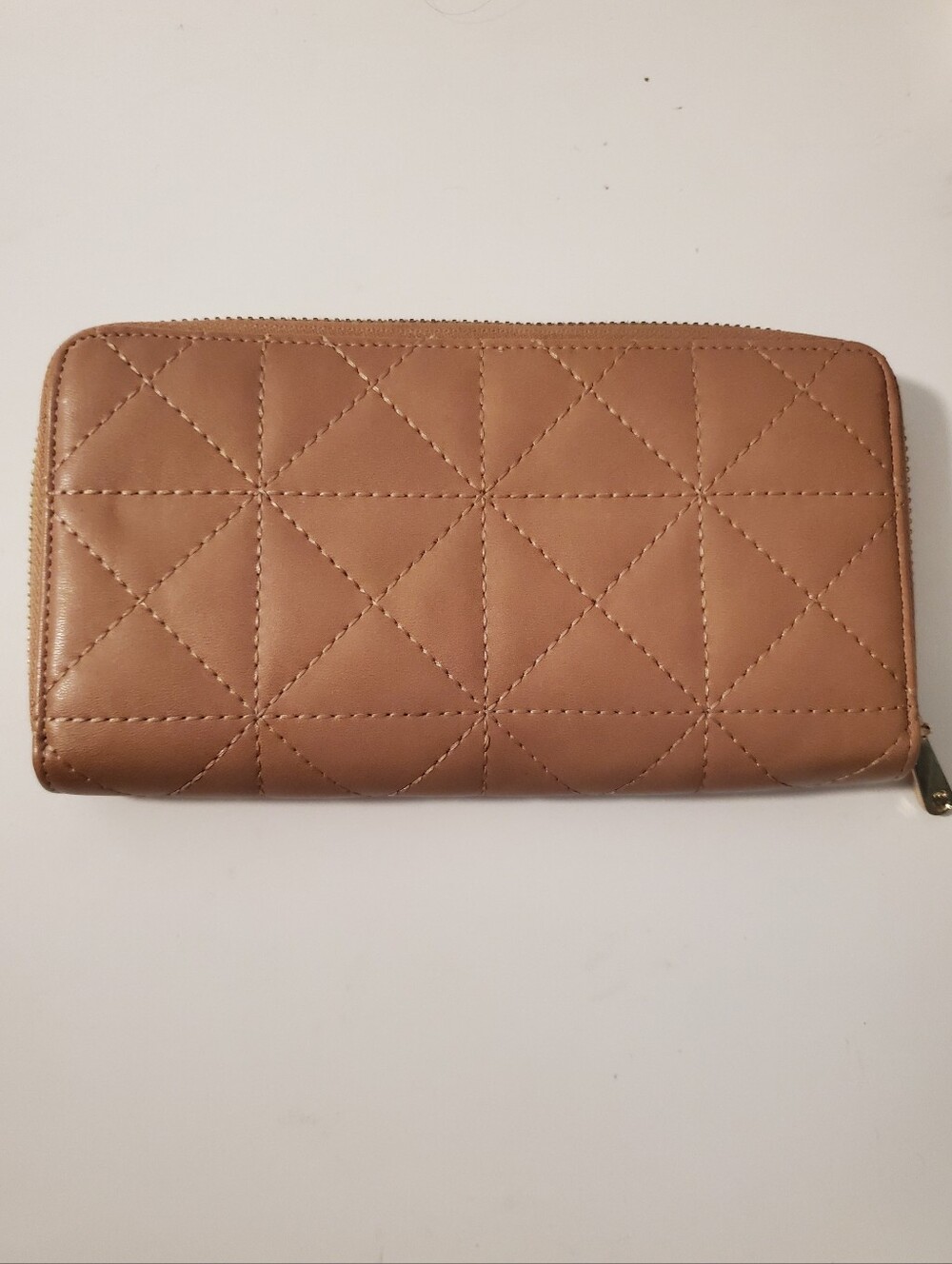 Charming Charlie Quilted Zip-Around Wallet